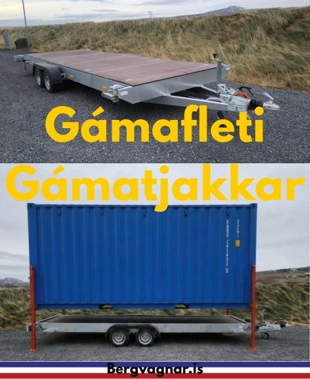Gámatjakkar og Gámafleti! Nú þarftu ekki