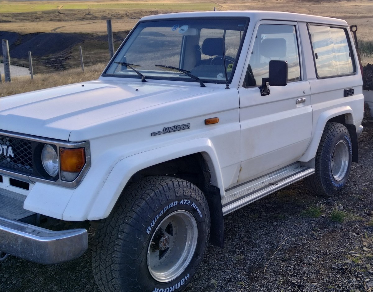 Til sölu LC70, 1986 dísel, 384þús Km, su