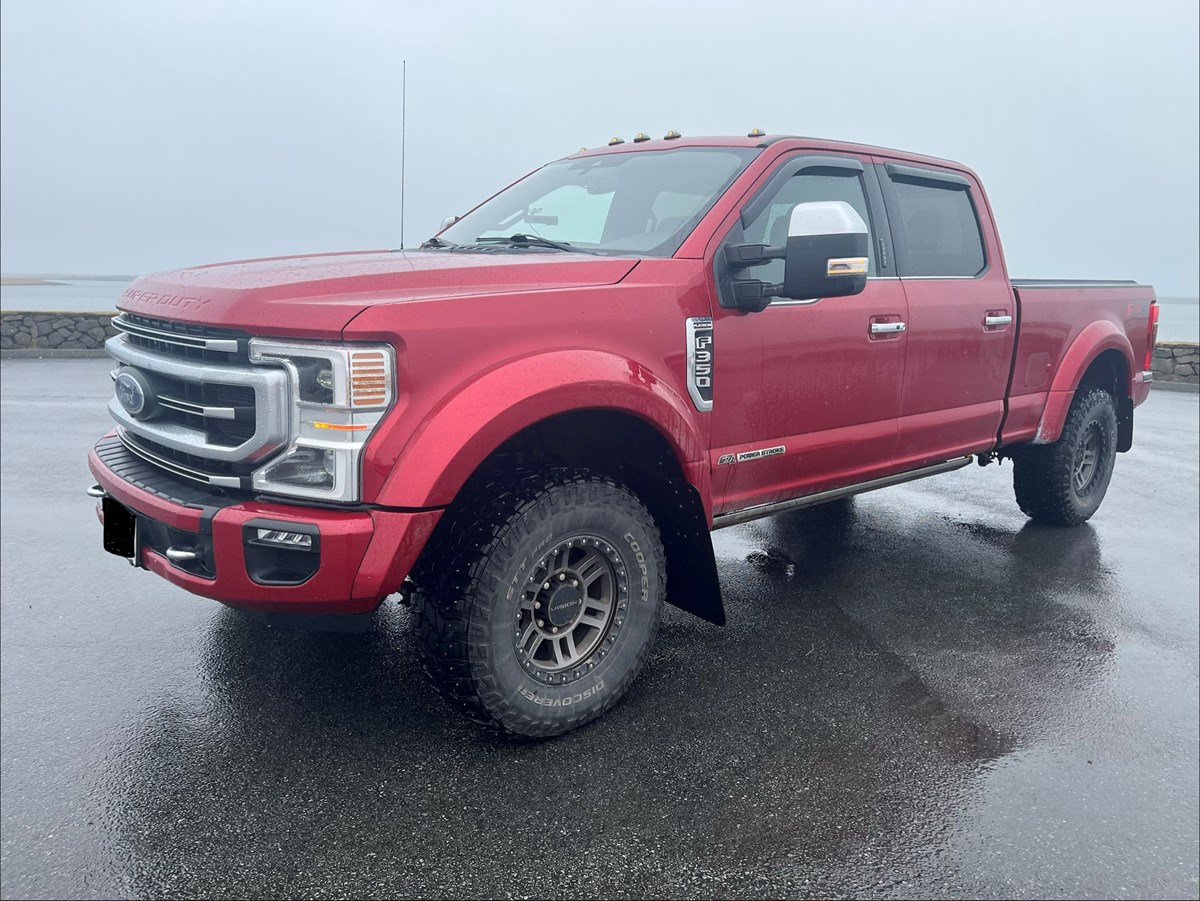 FORD F350 PLATINUM Nýskráður 7/2020 Ekin