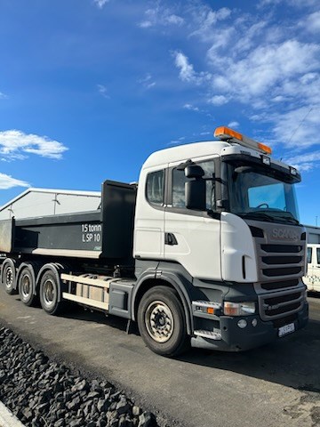 Scania R480, með JOAB krókheysi - 2011 á