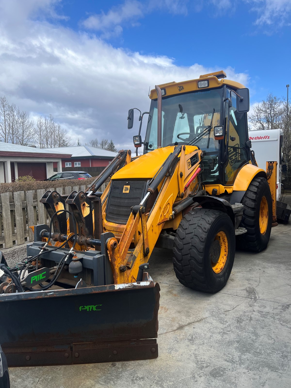 JCB 3 CX Super 4x4 traktorsgrafa árgerð
