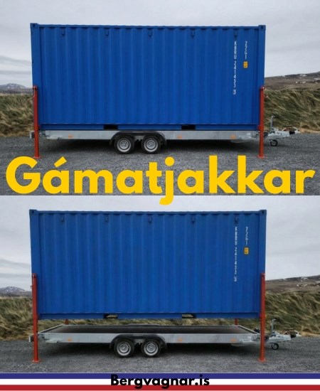 Gámatjakkar – nýjung á Íslandi! Nú þarft