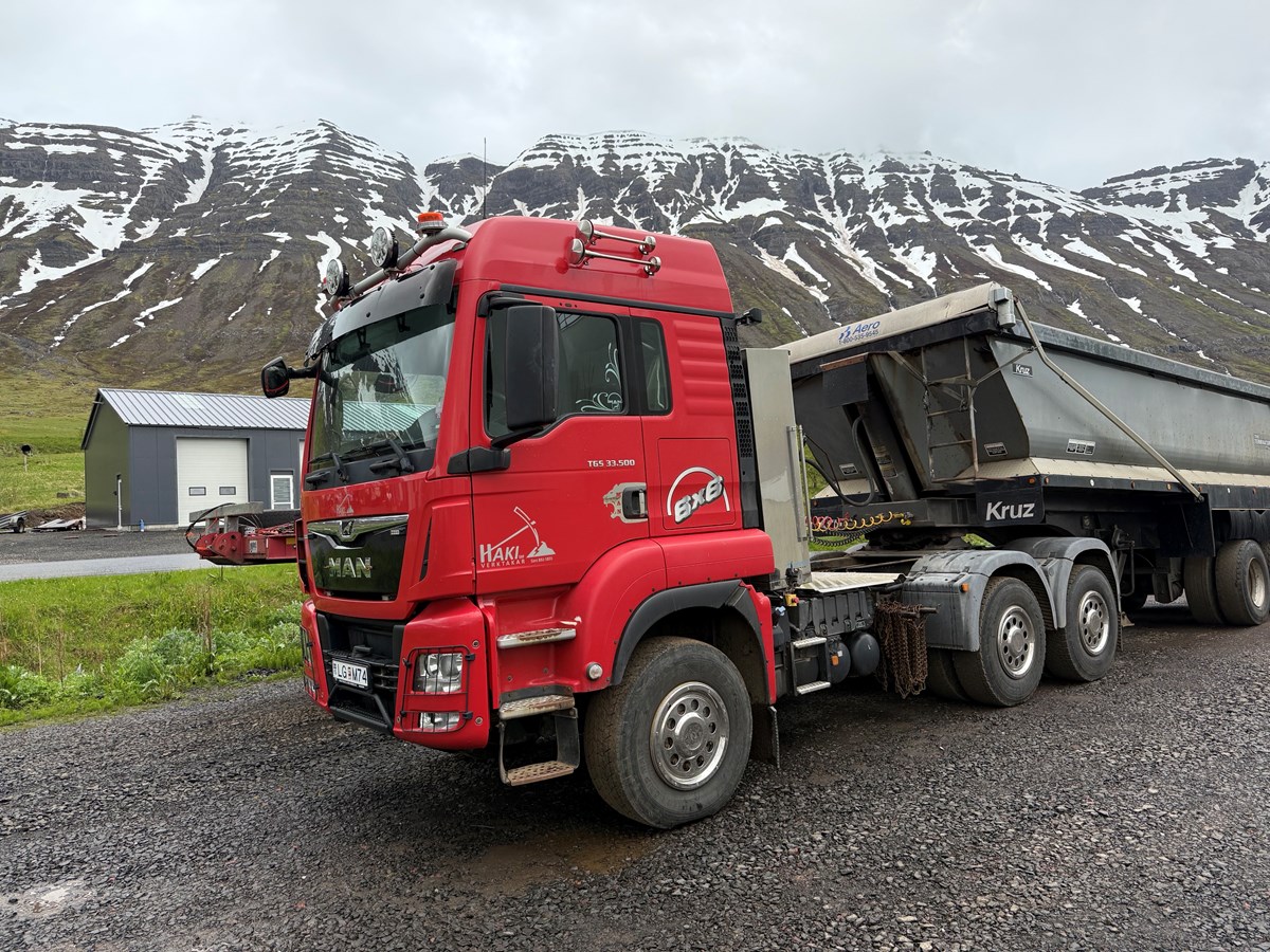 Til sölu MAN TGS 33-500 6x6 árg 2018 eki