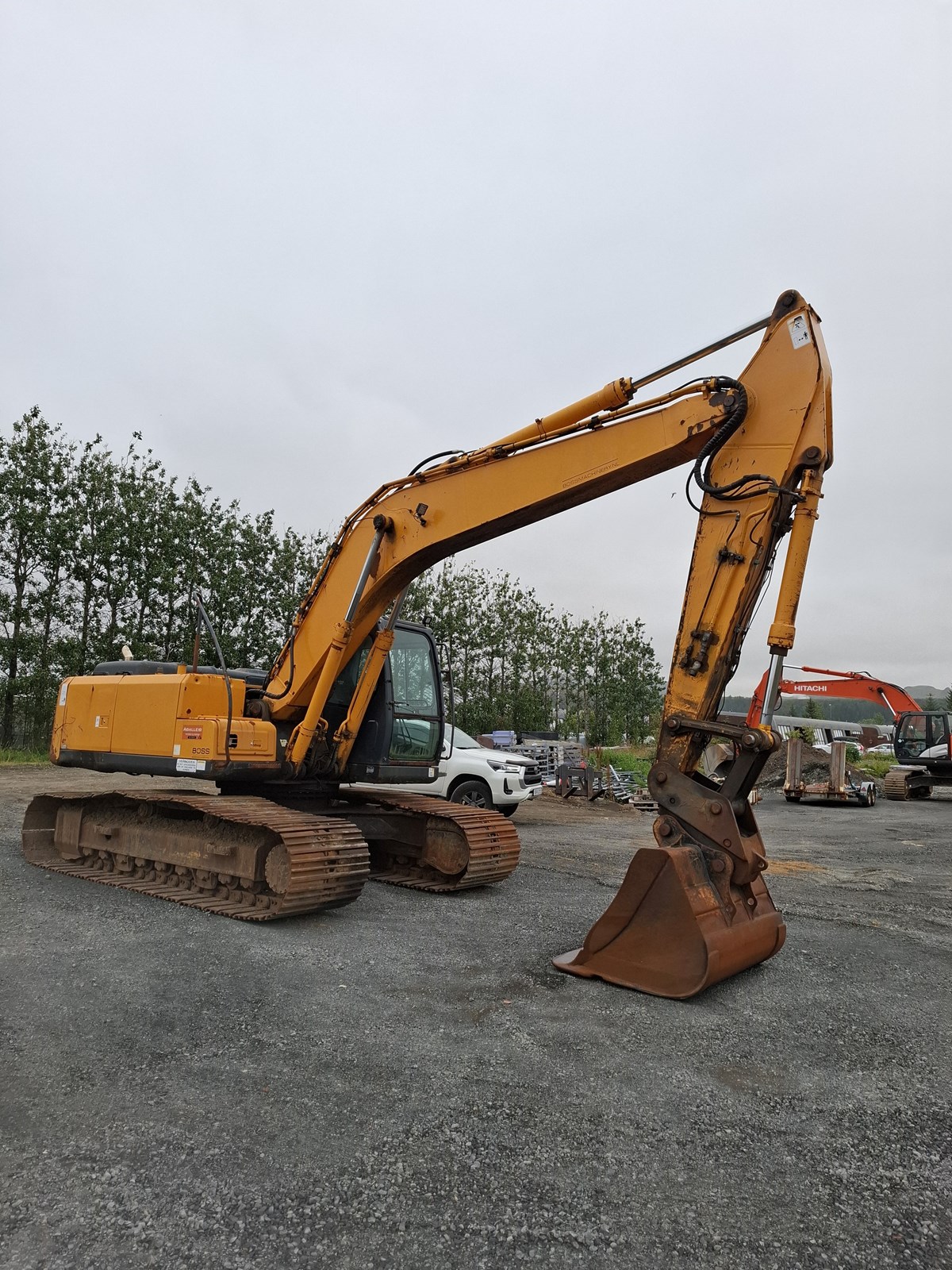 hyundai  beltagrafa  árg 2008  22 tonn