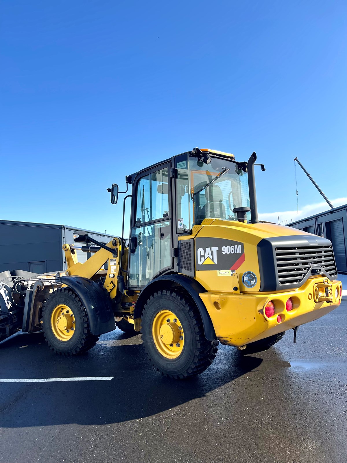 CAT 906 árg 2017 notuð 2300vst. Vökvahra