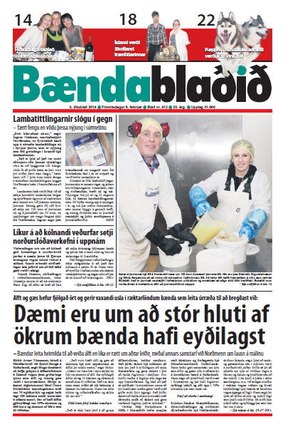 Bændablaðið 3. tbl. 2014. árg.