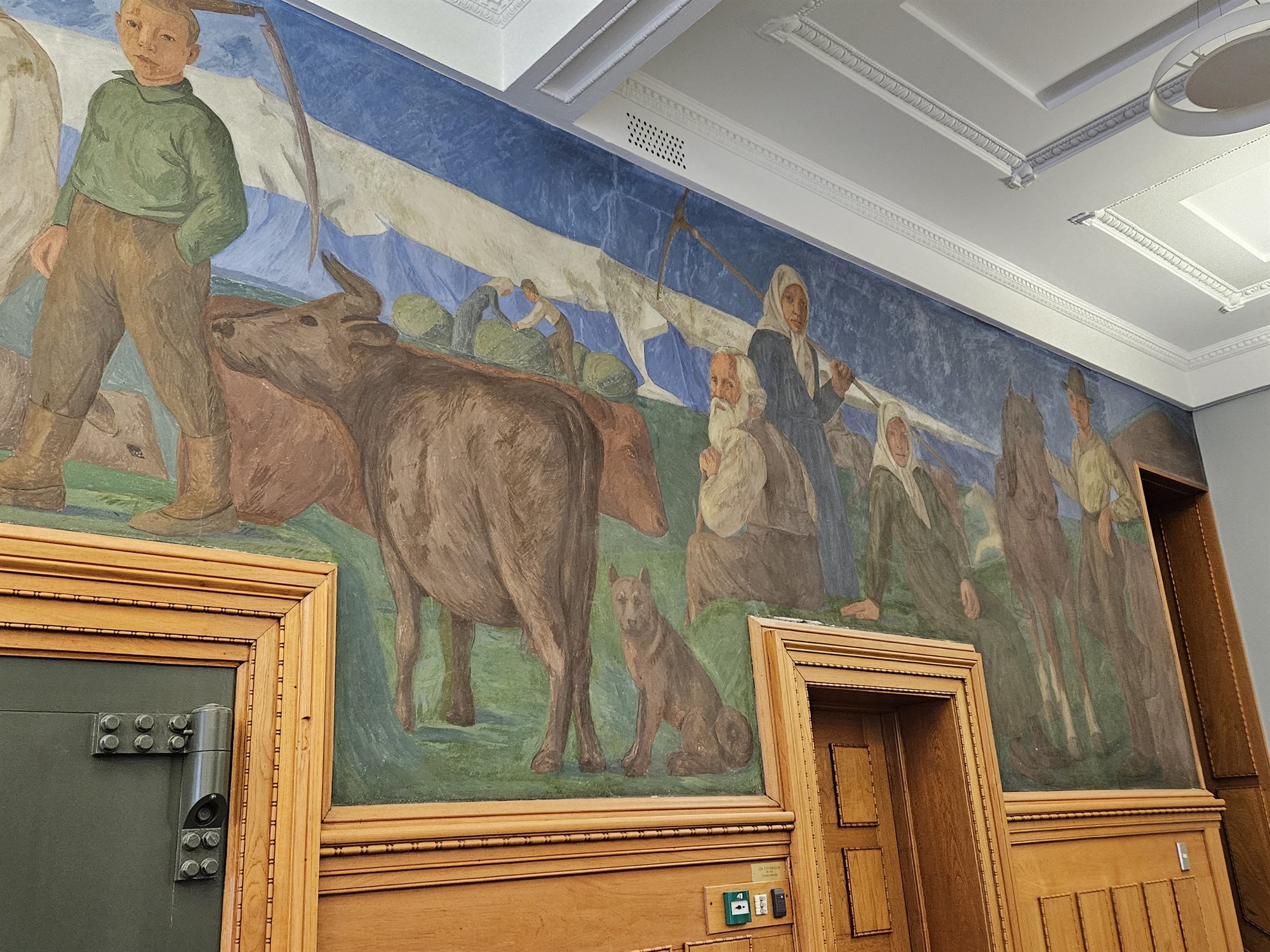 Ómetanlegt sveitalífsmálverk