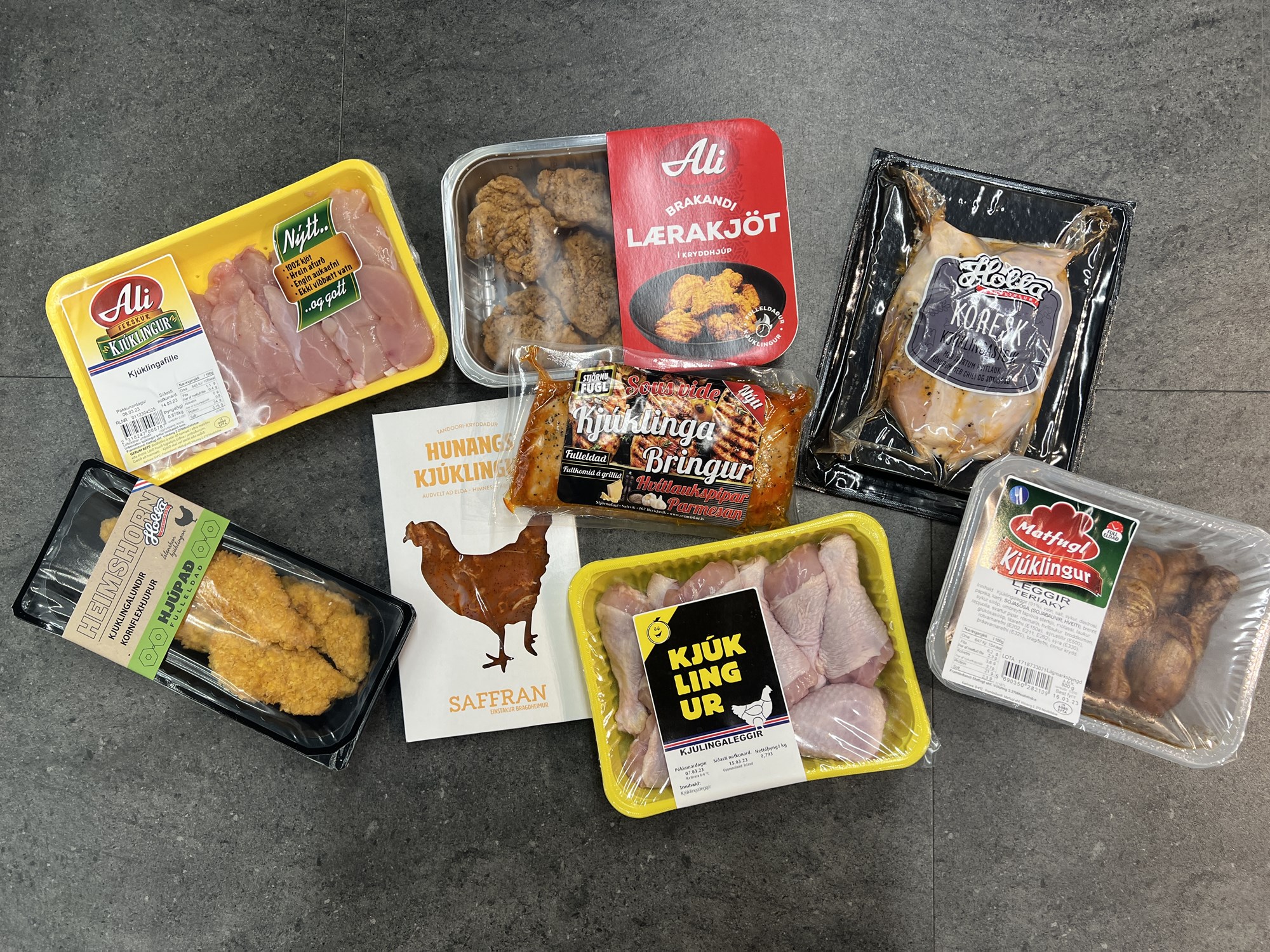 Kjúklingainnflutningur í febrúar