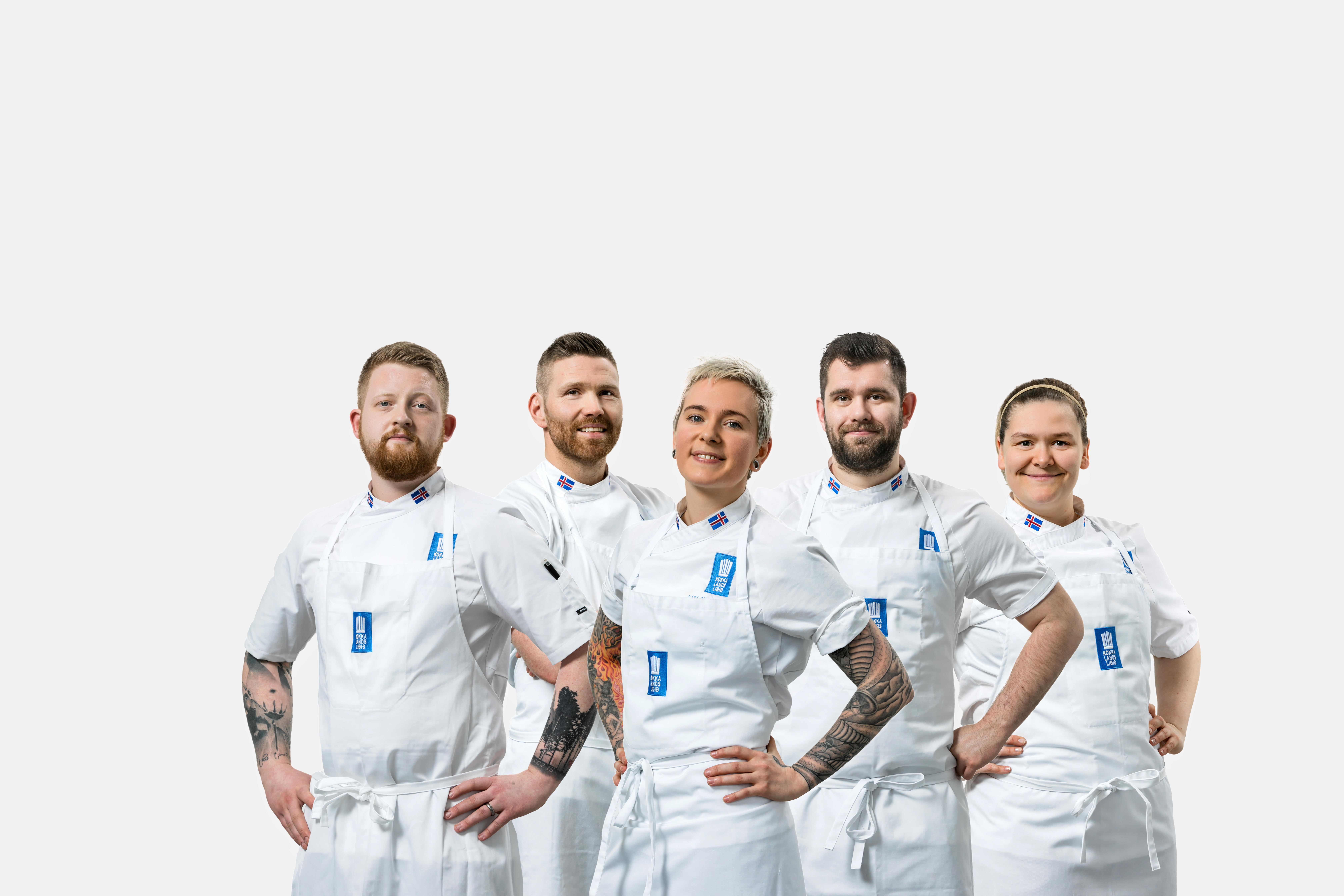 Unnið með þorsk, lamb og skyr