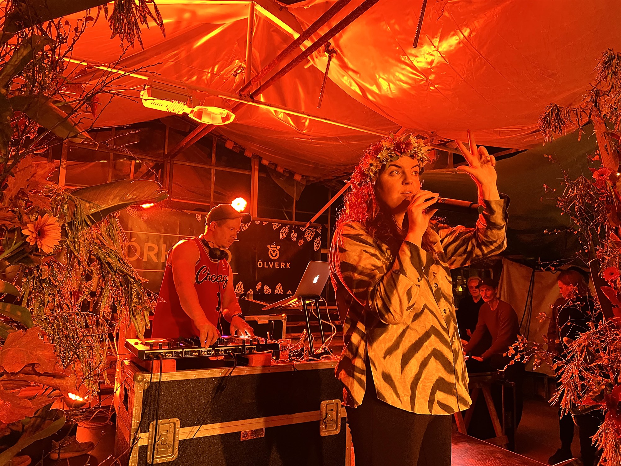 Bjór í hávegum hafður