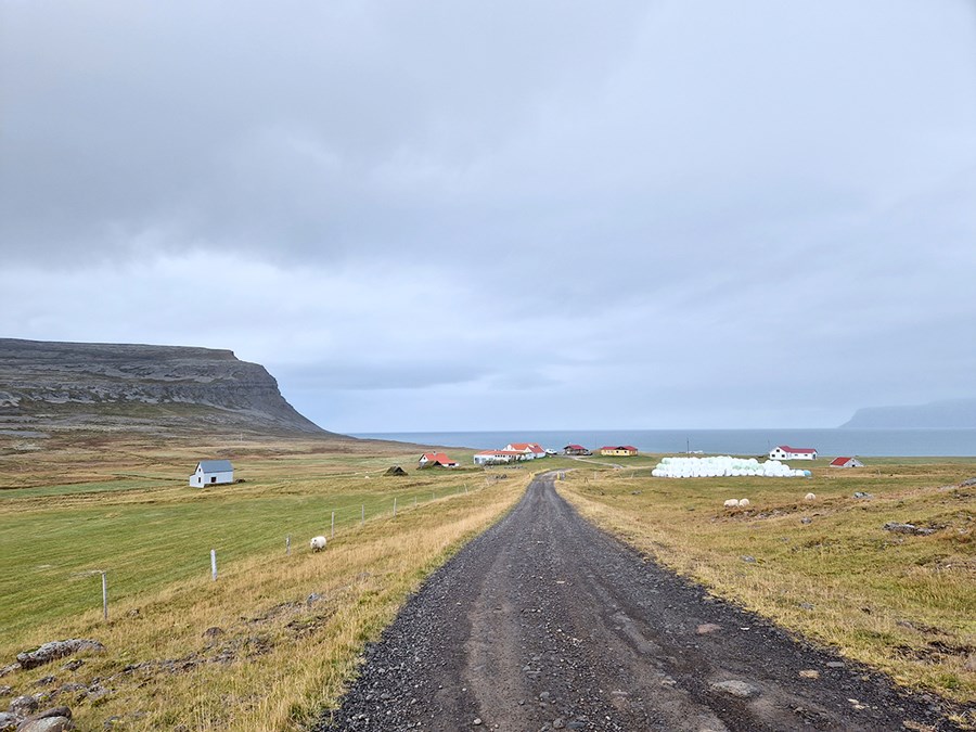Íbúar í dreifðari byggðum landsins upplifa skerta þjónustu samfélagsins sem mismunun á lífsgæðum. Hér glyttir í Hænuvík, ysta bæinn í sunnanverðum Patreksfirði