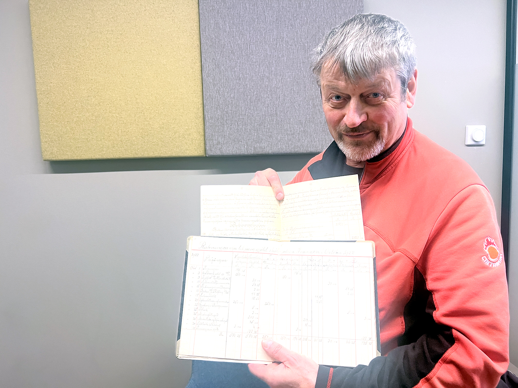 Handskrifaðar glósur landbúnaðarnema