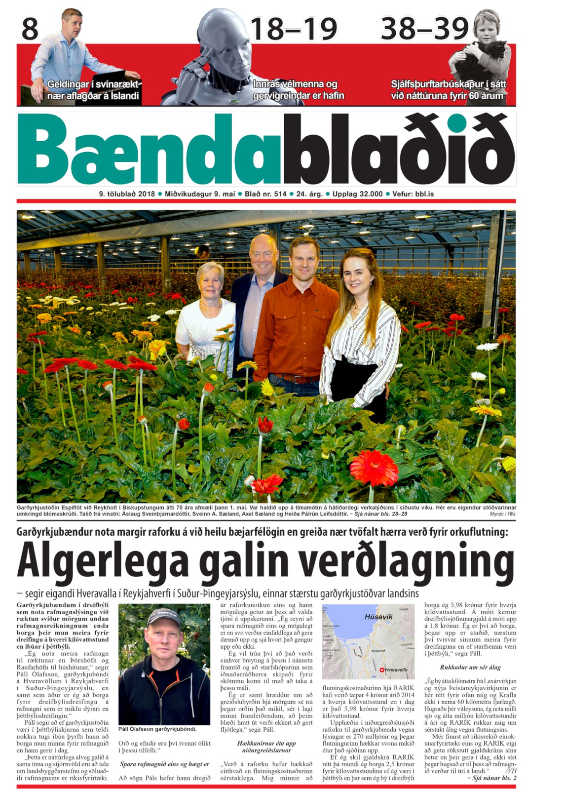 Bændablaðið 9. tbl. 2018. árg.