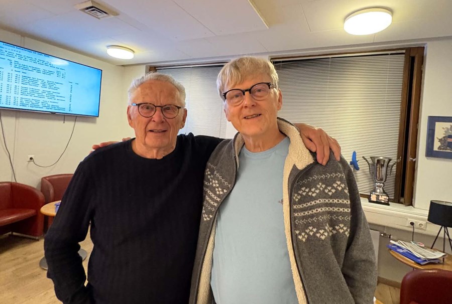 Þeir Guðmundur Páll og Þórarinn stóðu sig best í silfurstigamóti Sumarbridge.