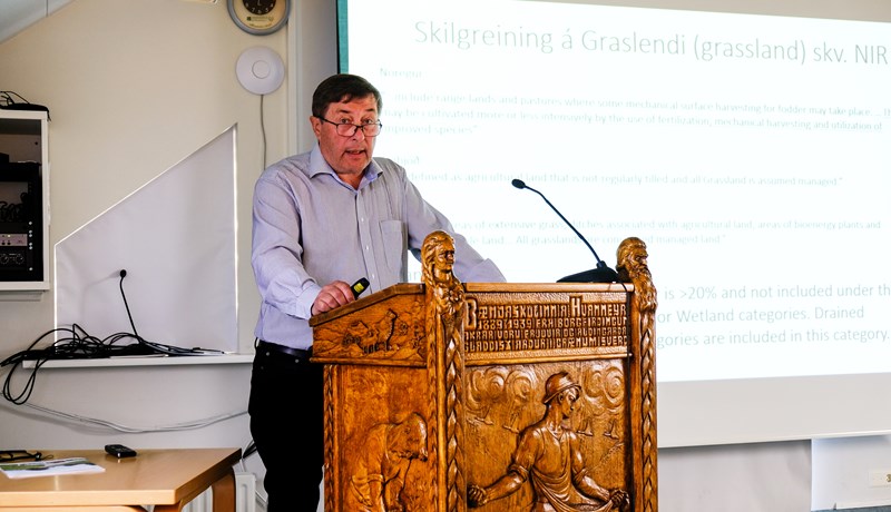 Skortur á gögnum um kolefnislosun af framræstu landi á Íslandi