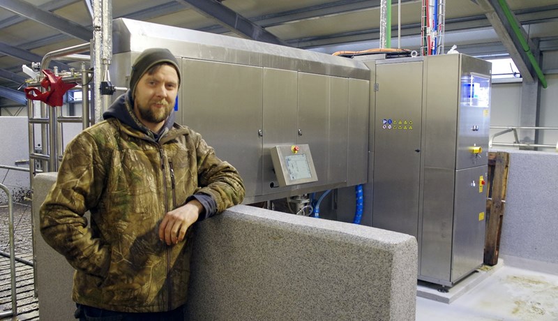 Ákvað að slá til og byggja hátæknivætt og vandað fjós