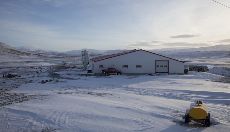 Fjósið á Refsstöðum aftur í notkun - Myndskeið