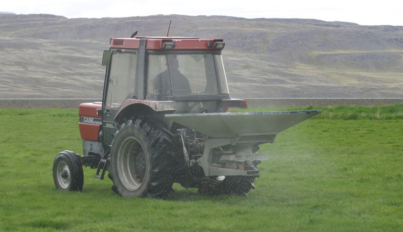 Níu áburðartegundir stóðust ekki kröfur