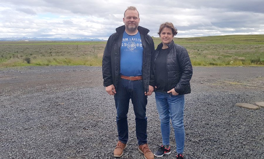 Ágúst Guðjónsson og Margrét Drífa Guðmundsdóttir á Læk. Fyrst og fremst er stundaður kúabúskapur á Læk, en einnig eru á búinu nokkur hross. Ágúst og Margrét hafa búið á Læk í 4 ár.