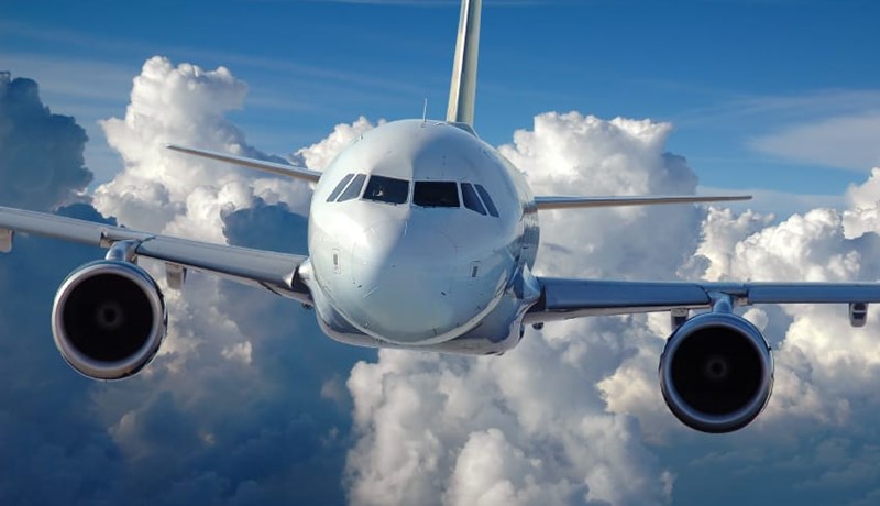 Kolefnislosun eykst frá fluginu