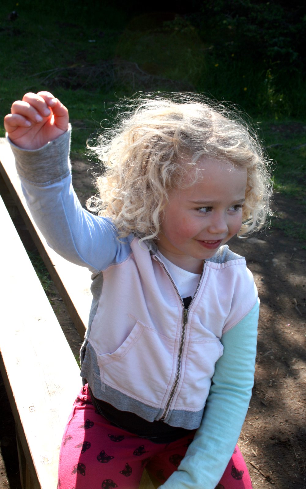 Þegar ég var óviti litaði ég veggina