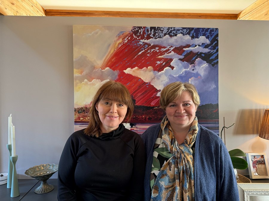 Anna Sigurbjörg Sævarsdóttir (t.v.) og Lovísa R. Bjarnadóttir (t.h.), bændur á Suðausturlandi, eru í hópi fólks sem myndar Sláturfélag Austur-Skaftafellssýslu og hefur skoðað að setja upp lítið þjónustusláturhús.