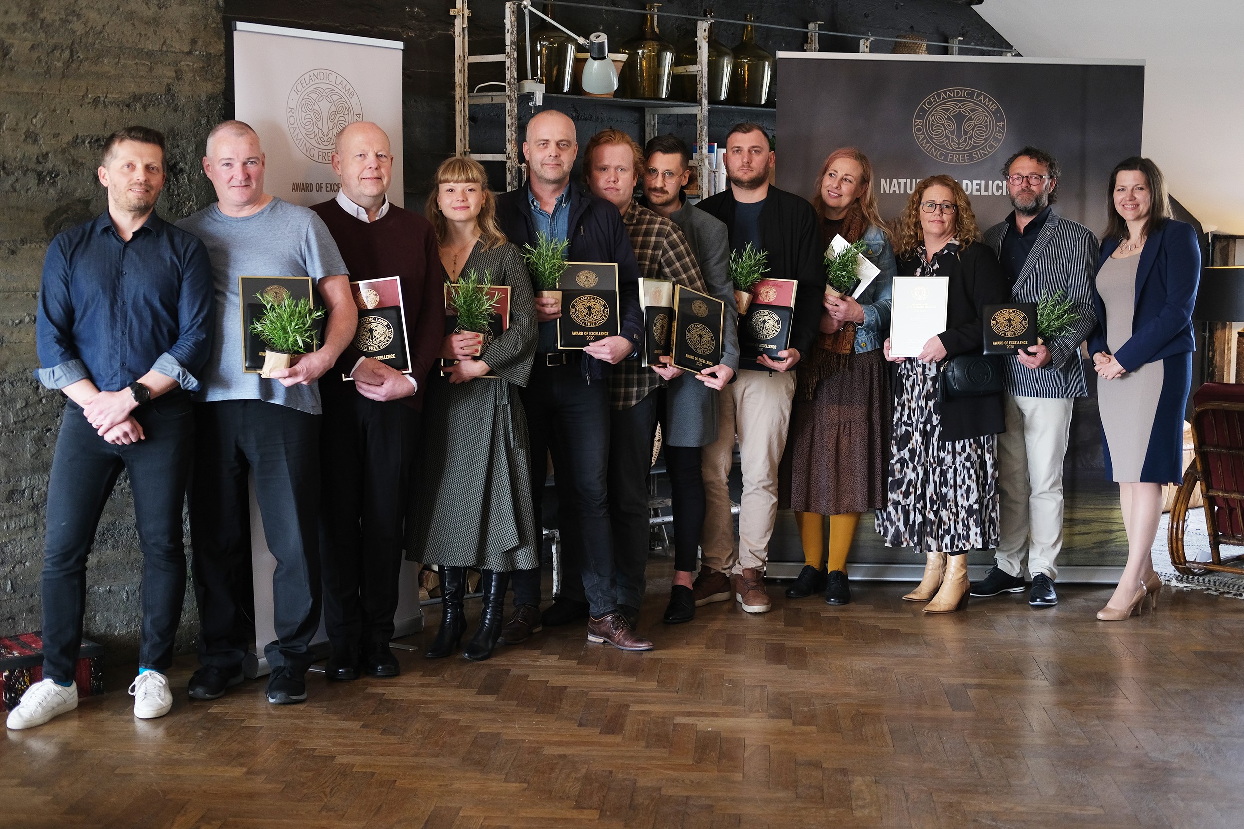 Icelandic Lamb veitti níu veitingastöðum viðurkenningu sína