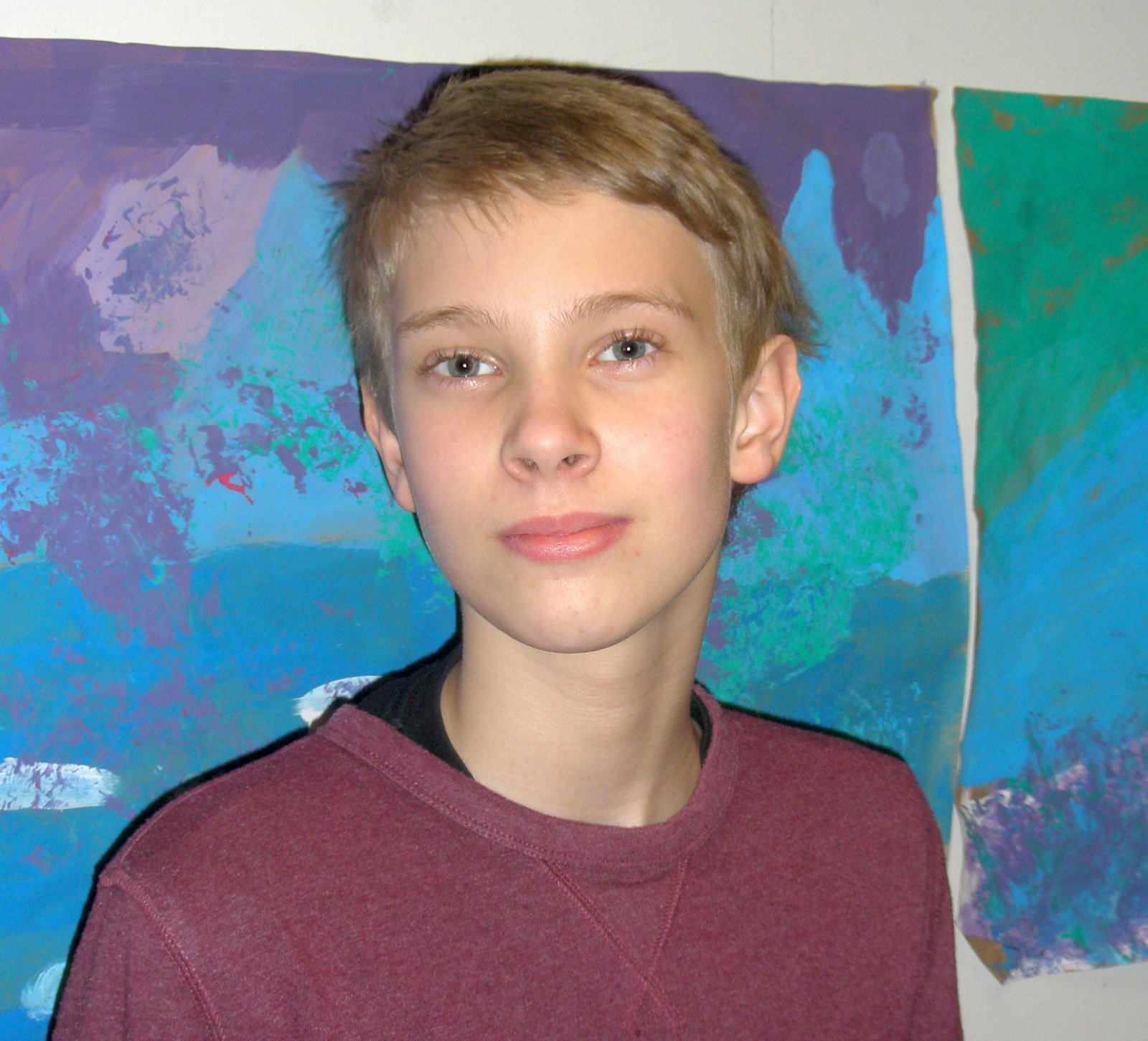 Svífandi myndlistarmaður og fuglatemjari