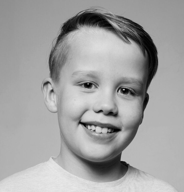 Ætlar að verða  fótboltastjarna