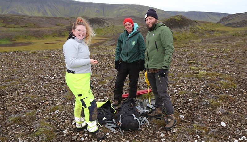 Vakta gróður og jarðveg