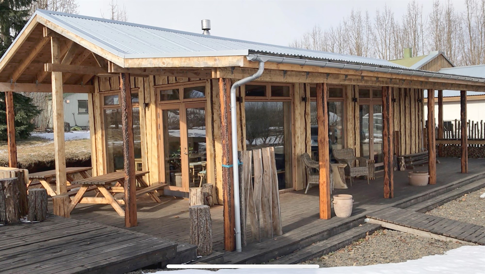 Íslenskt timbur í Svansvottaðar byggingar