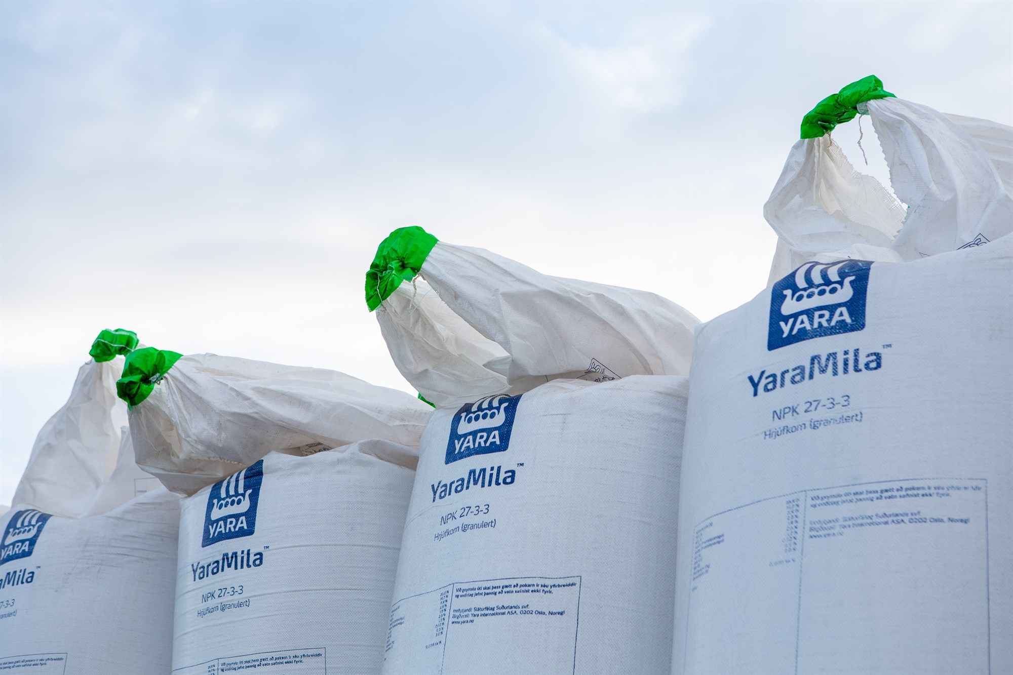 Áburðarverð lækkar