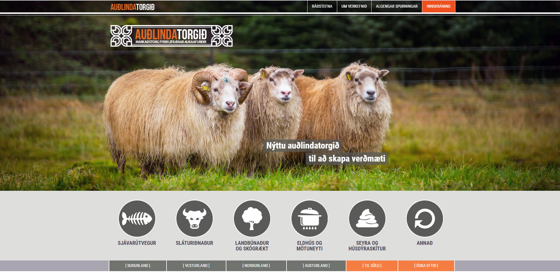 Markaðstorg fyrir aukaafurðir