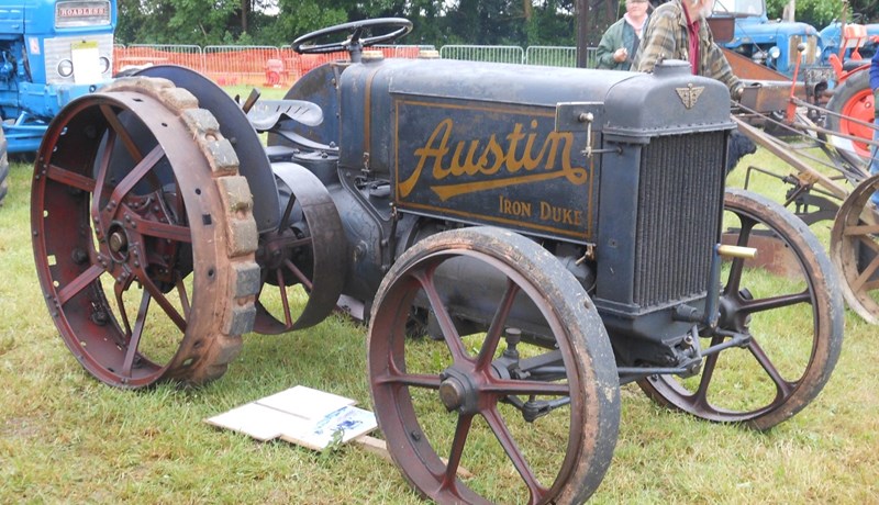 Austin – elsta hjóladráttarvélin á Íslandi kom til landsins 1920
