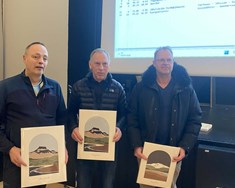 Hart barist um gullið fyrir austan