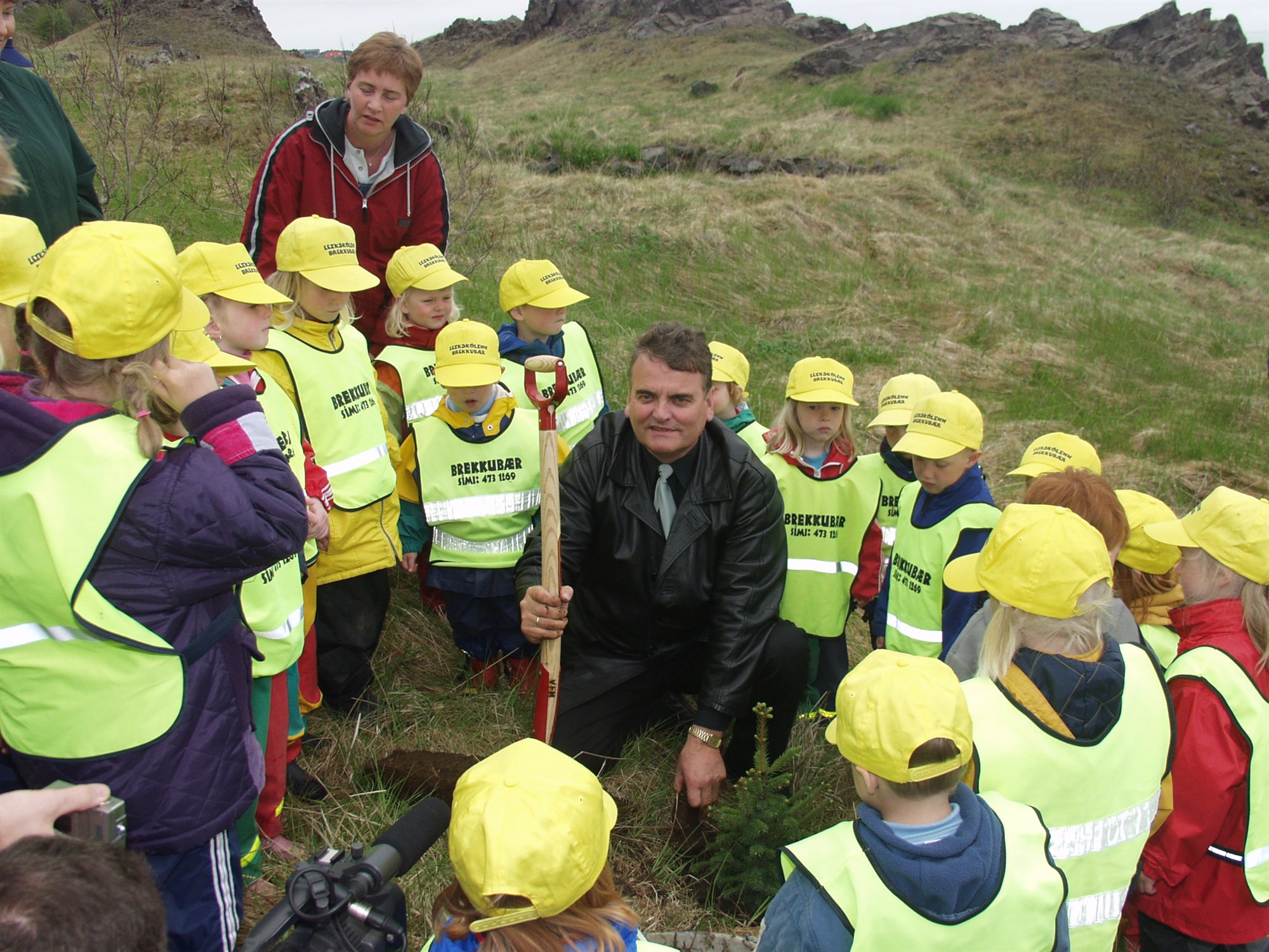 Gróðursetning fyrsta trés Austurlandsskóga