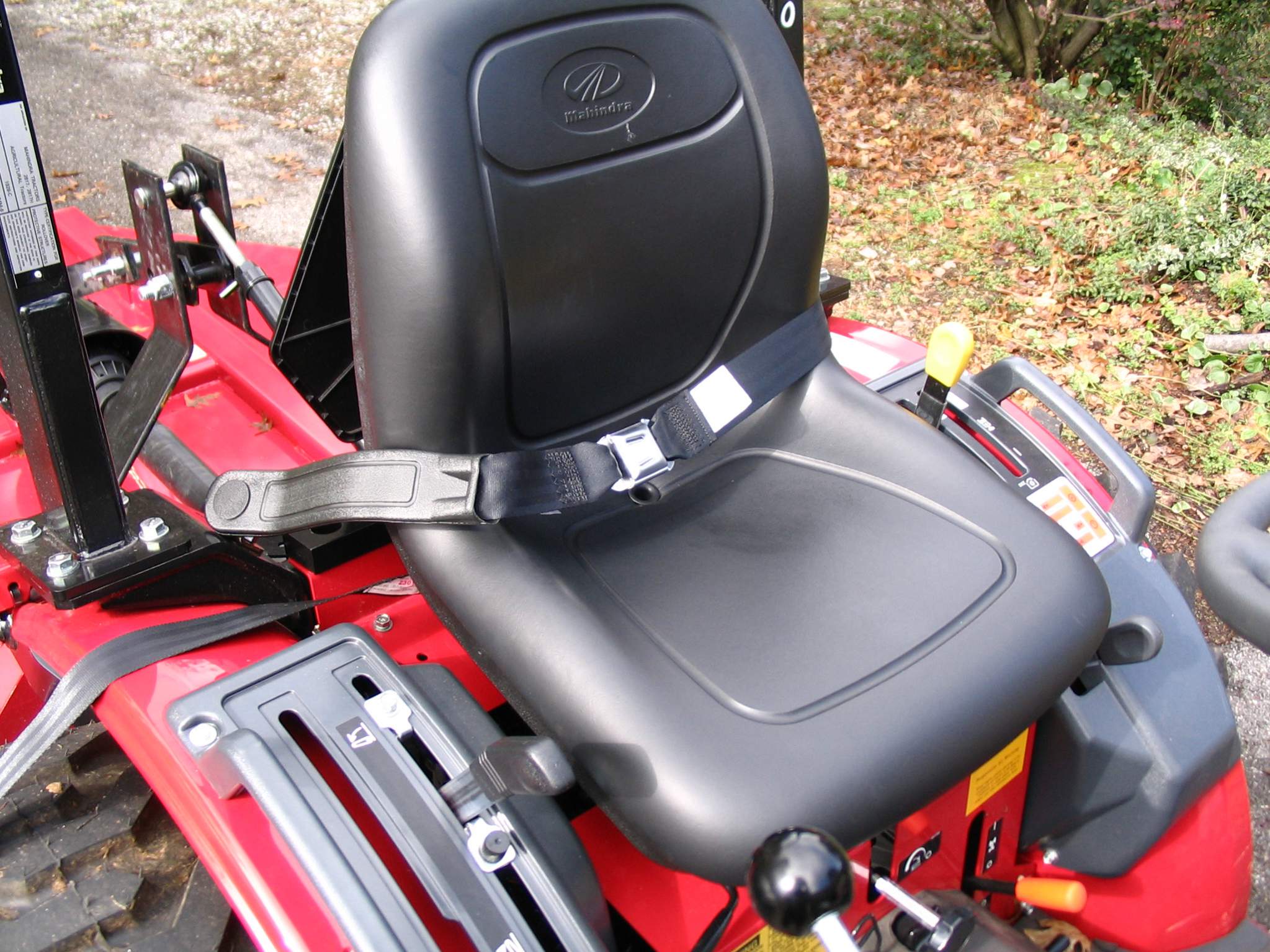 Norðmenn skylda öryggis-beltanotkun í dráttarvélum