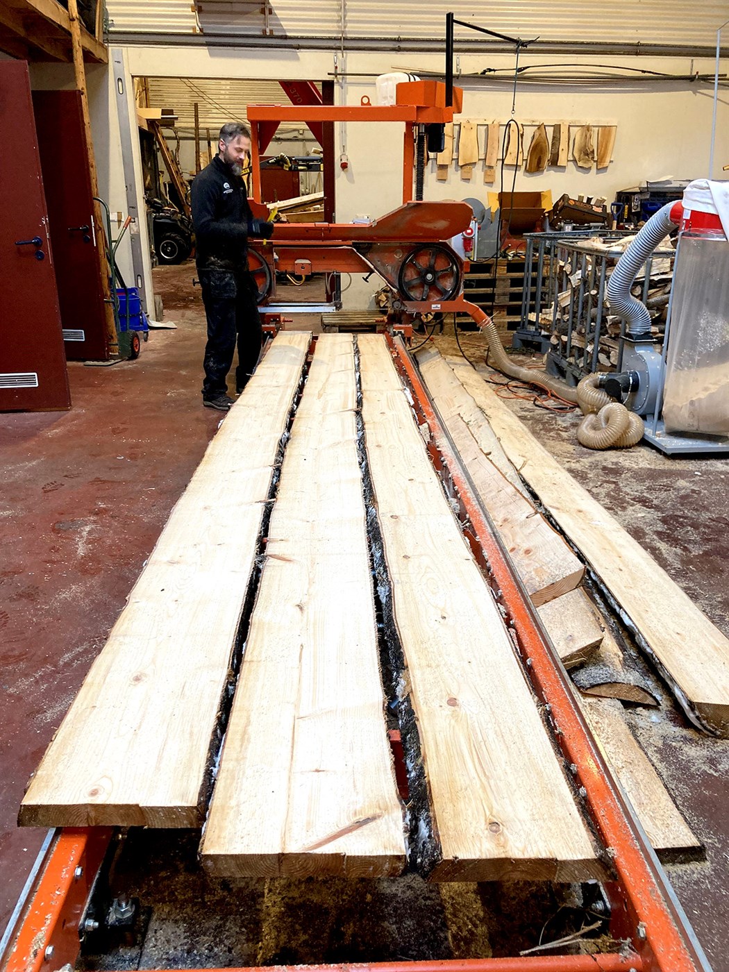 Fullvinnsla afurða í Heiðmörk