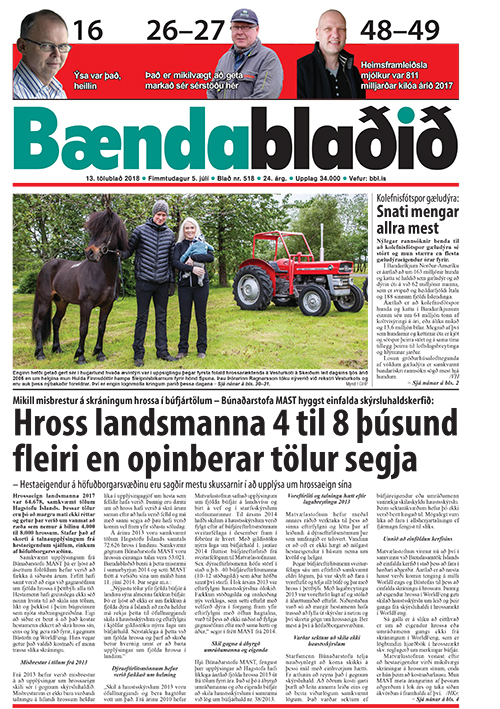 Bændablaðið 13. tbl. 2018. árg.