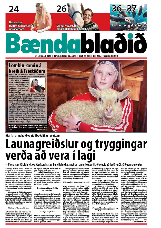 Nýtt Bændablað komið í dreifingu