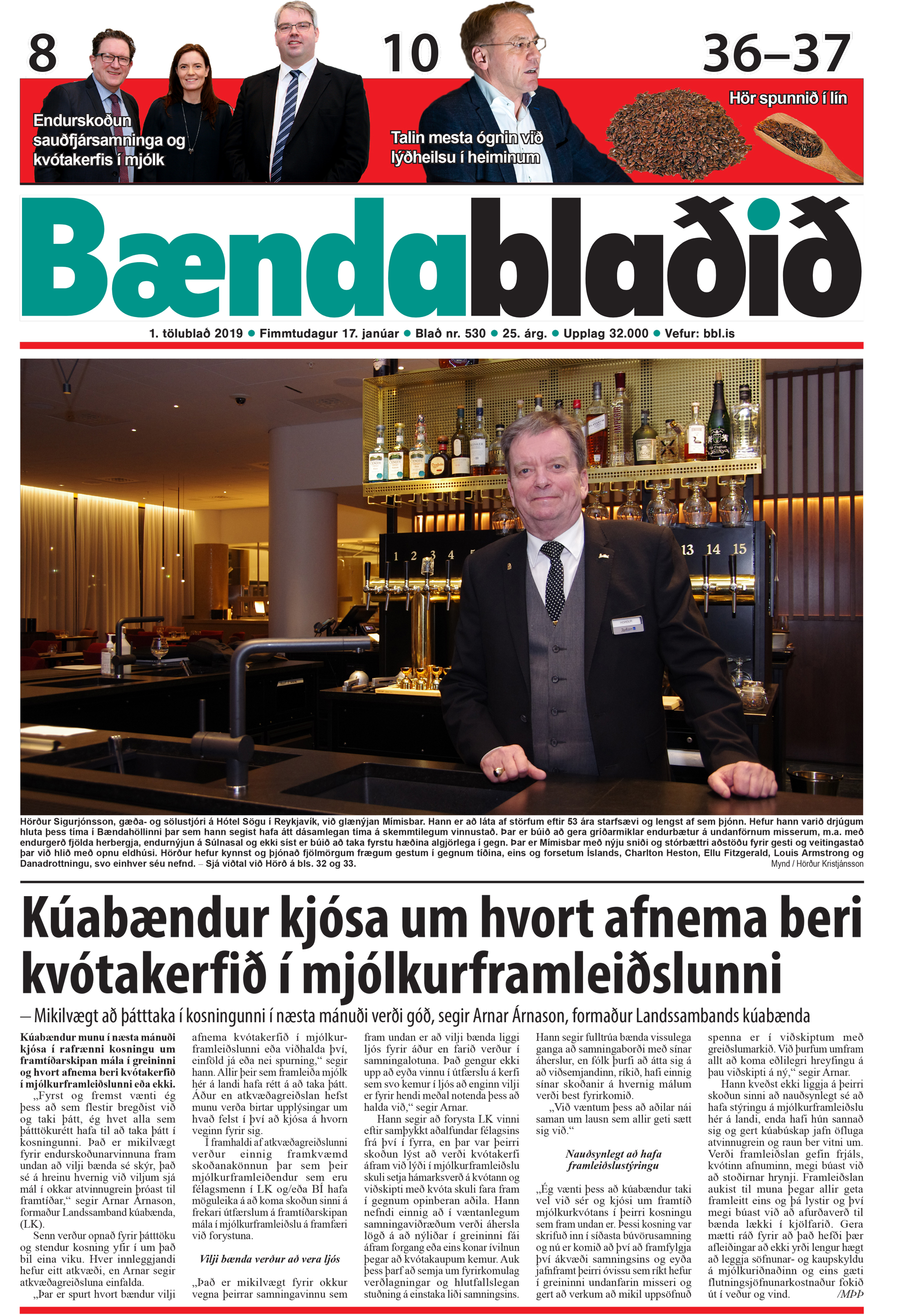 Bændablaðið 1. tbl. 2019. árg.