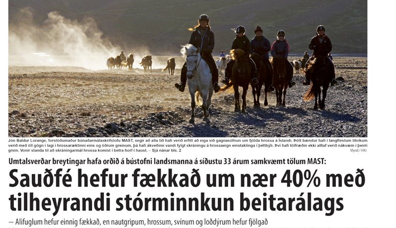 Nýtt Bændablað komið í dreifingu