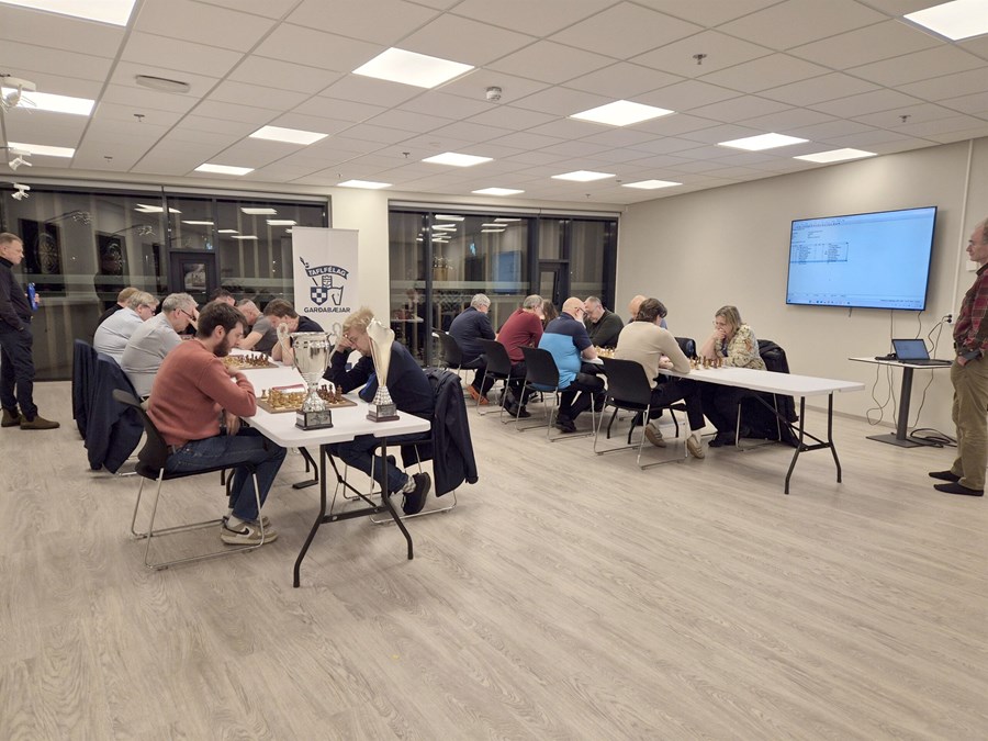 Frá Skákþingi Garðabæjar 2025.