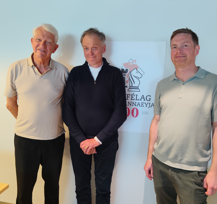 Arnar Sigurmundsson, Helgi Ólafsson og Hallgrímur Steinsson. 