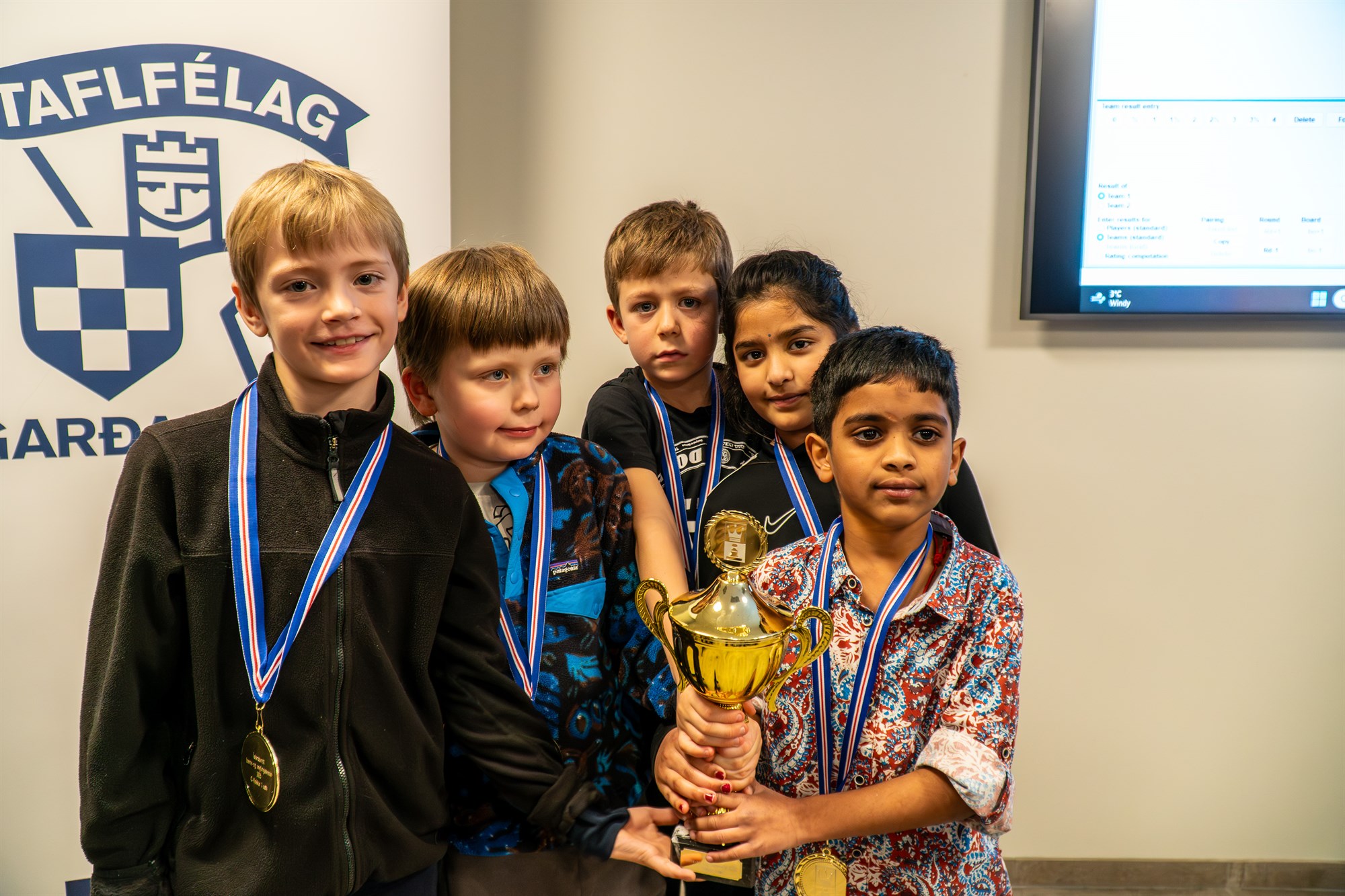 Fjölmargir krýndir í yngri flokkum 