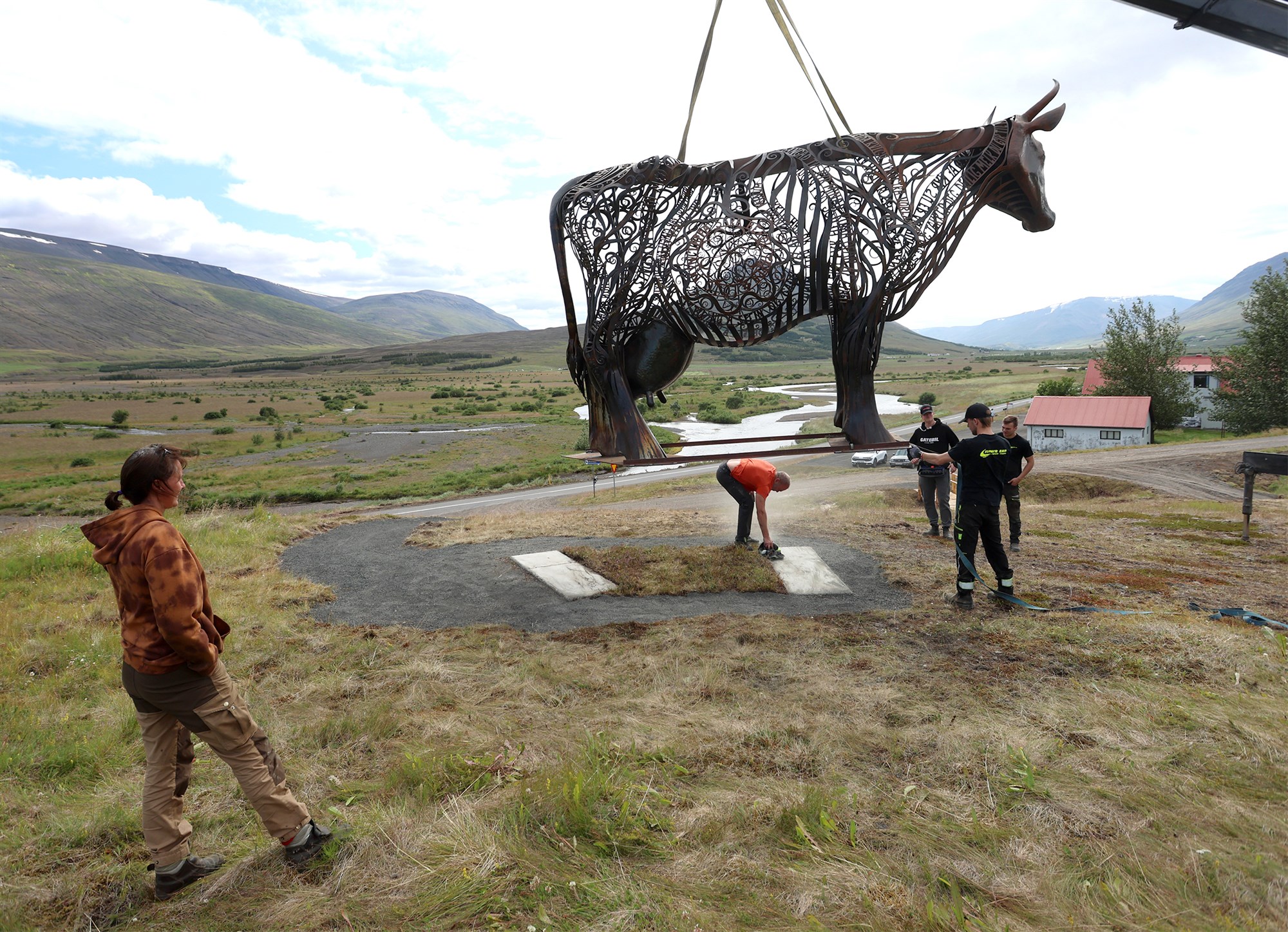 Edda komin á sinn bás