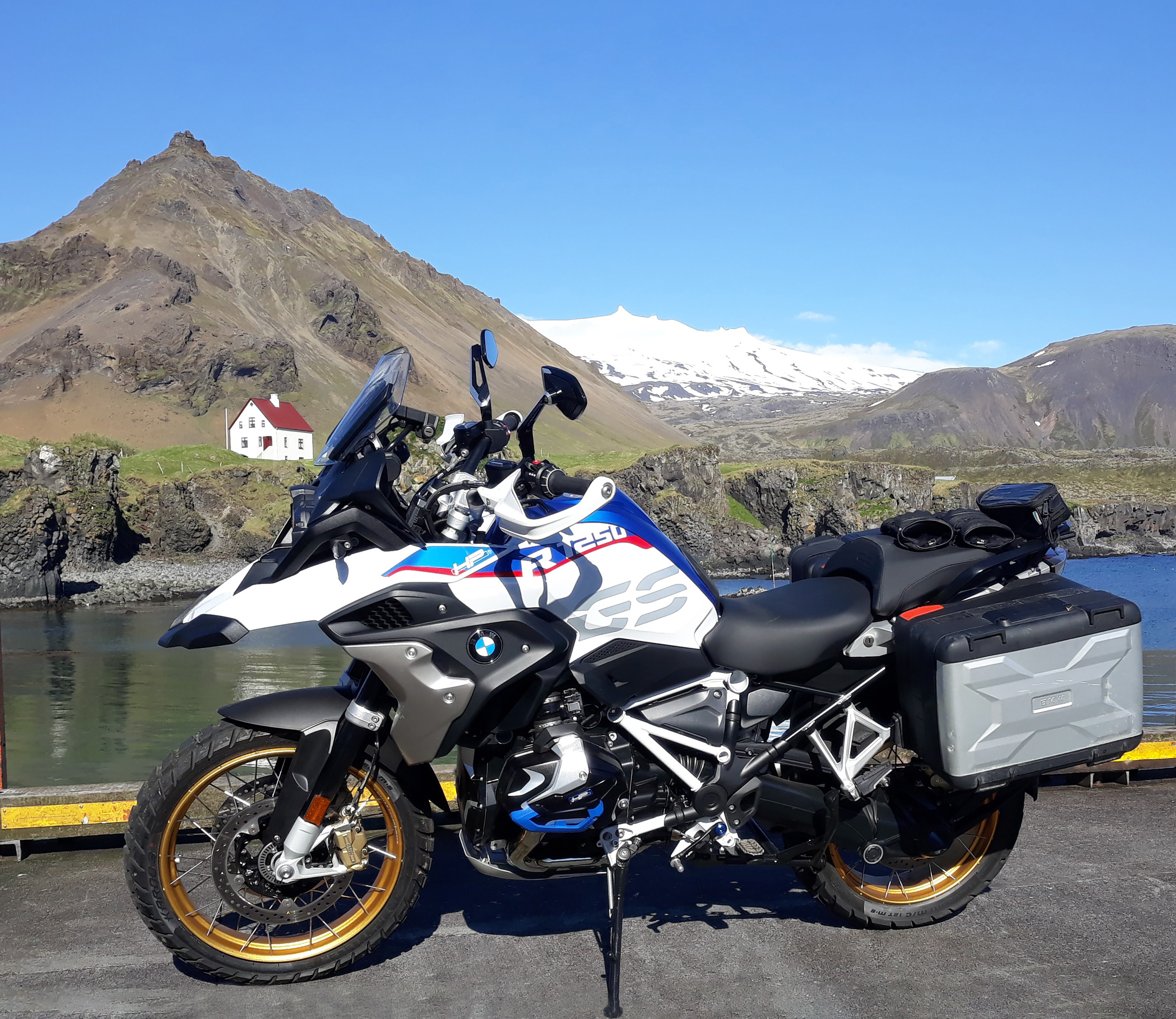 1800 kílómetra prufuakstur á BMW GS1250 HP