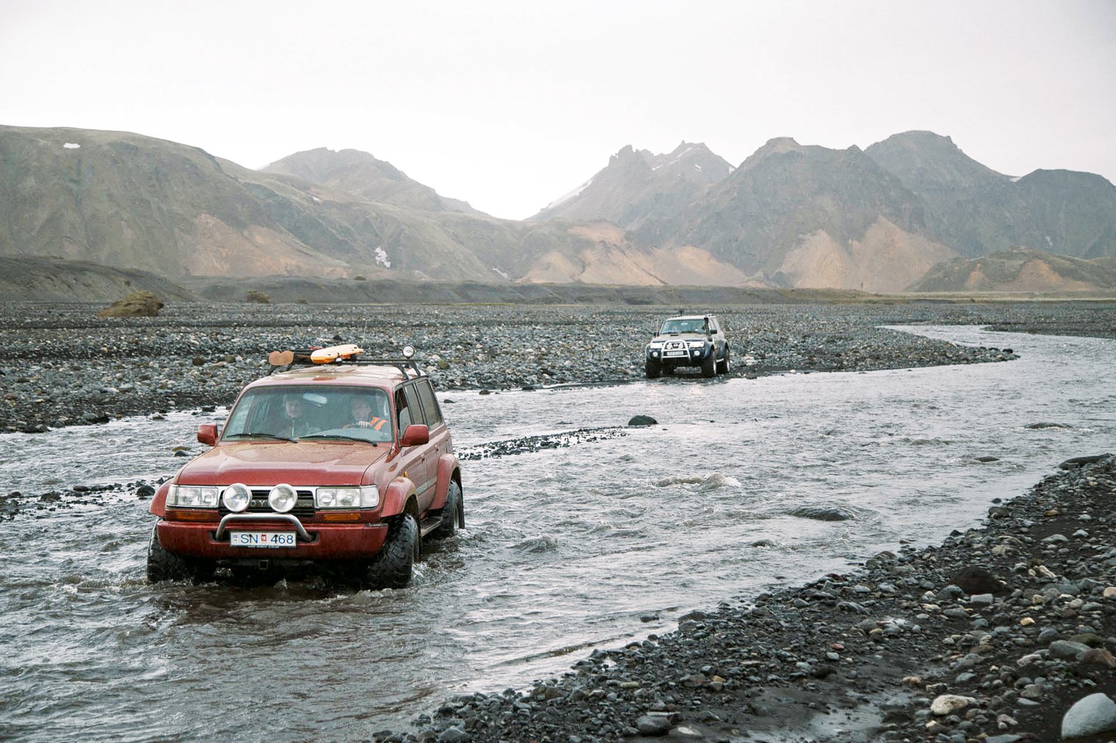 Brandarar minntust Vatnabrands með ferð um Mýrdalinn