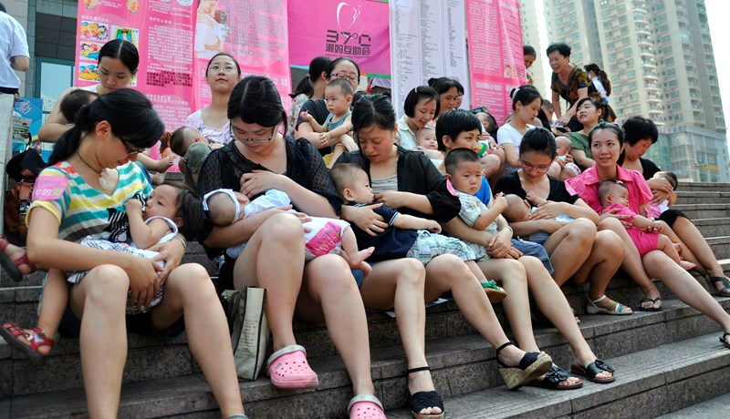 Kínverski mjólkurvörumarkaðurinn