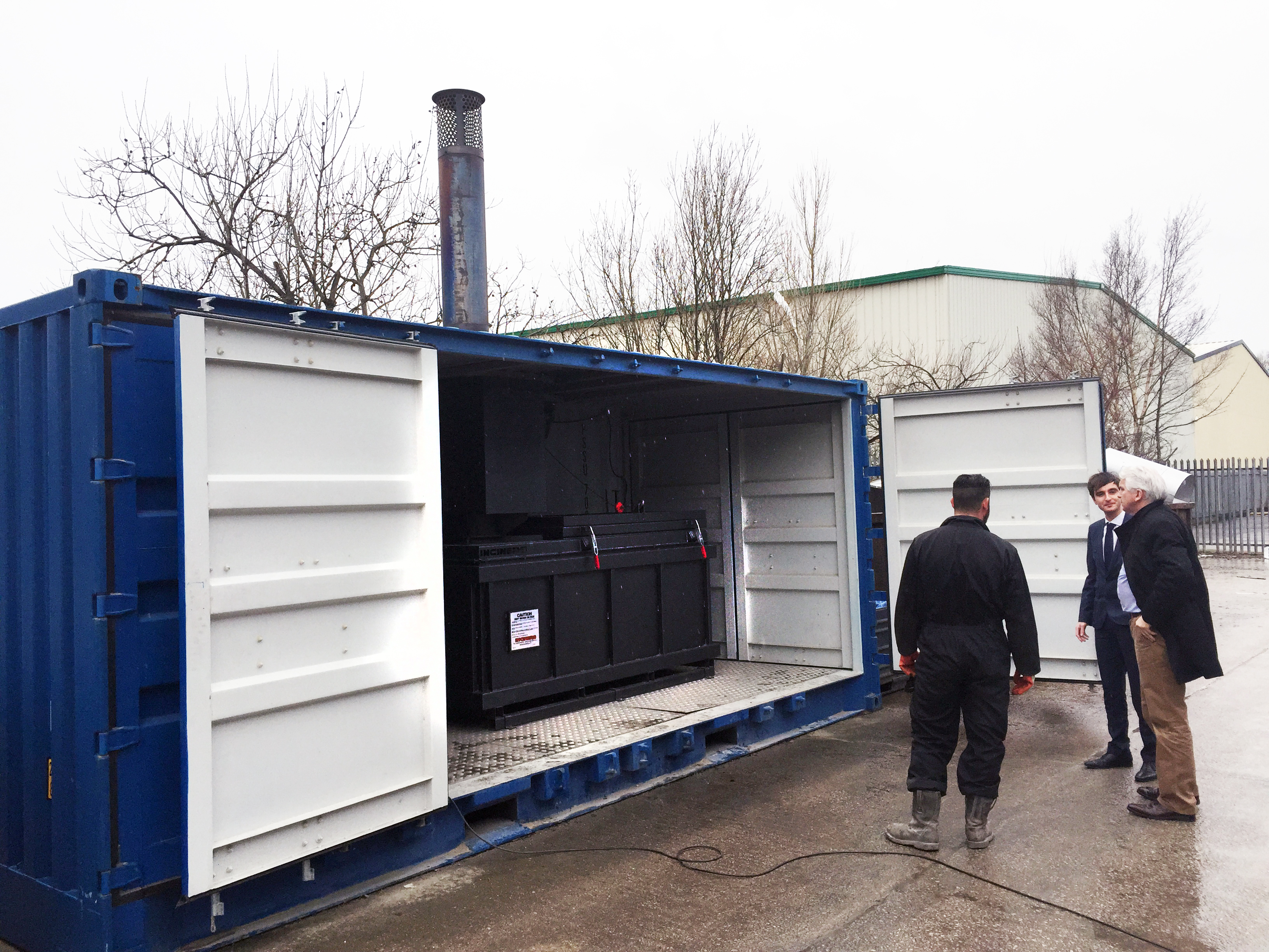 Brennsluofnar víða settir upp við afurðastöðvar